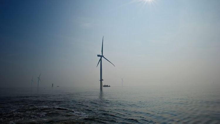 Turbinen sollen Strom für 500.000 Haushalte liefern.