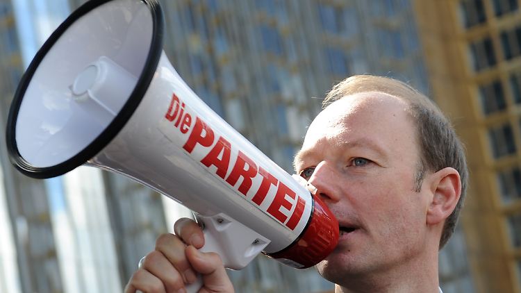 Will die EU "melken wie ein kleiner südeuropäischer Staat": "Partei"-Chef Martin Sonneborn. 