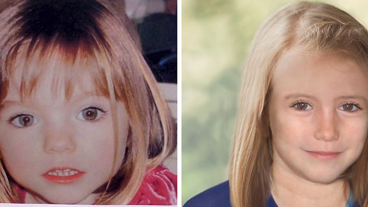 Ein Polizeibild zeigt, wie die inzwischen neunjährige Maddie heute aussehen könnte.