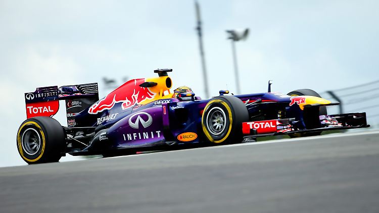 Sebastian Vettel kommt auf dem Nürburgring bestens zurecht.