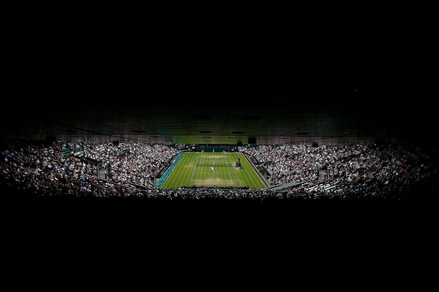 Vor dem ersten Ballwechsel in einem Wimbledonfinale wird es mucksmäuschenstill auf dem legendären Centre Court.