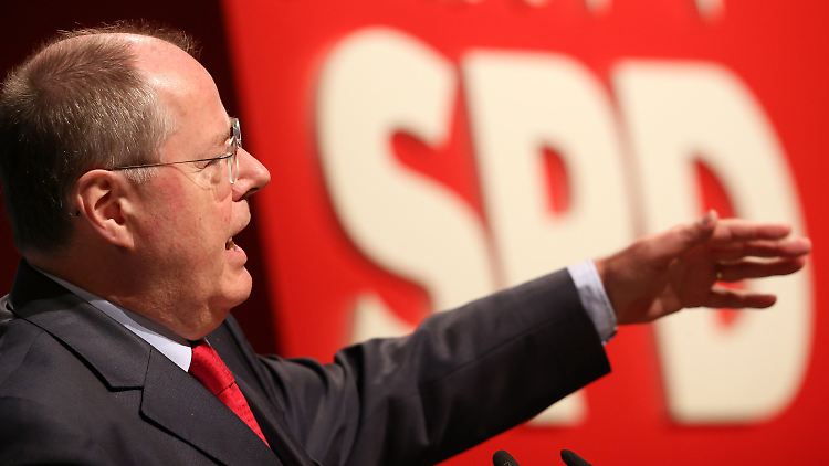 Peer Steinbrück beim "Zukunftskonvent".