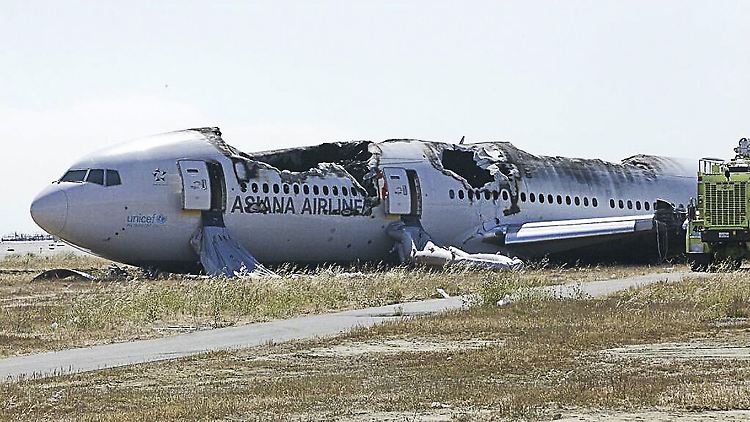 Bruchlandung einer Asiana-Maschine lässt auch den Aktienkurs nicht kalt.