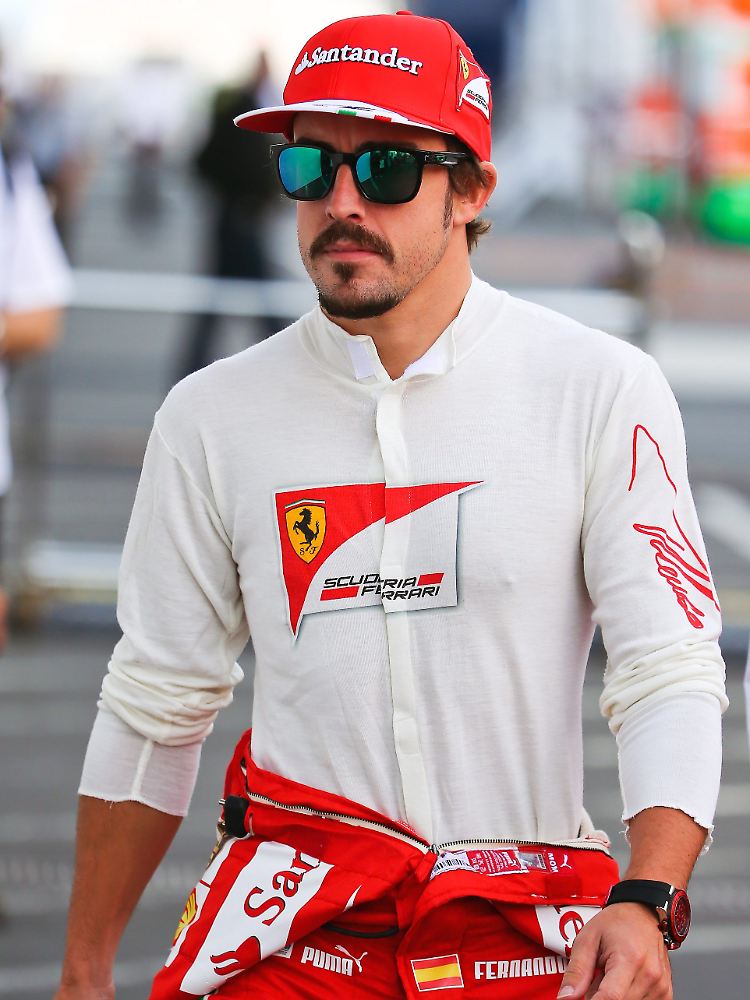 "Wir haben an diesem Wochenende gesehen, dass die Temperaturen das Kräfteverhältnis total verschieben können": Fernando Alonso.