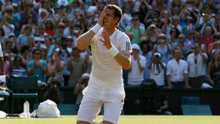  "Nach 77 Jahren ist das Warten vorbei": Andy Murray.