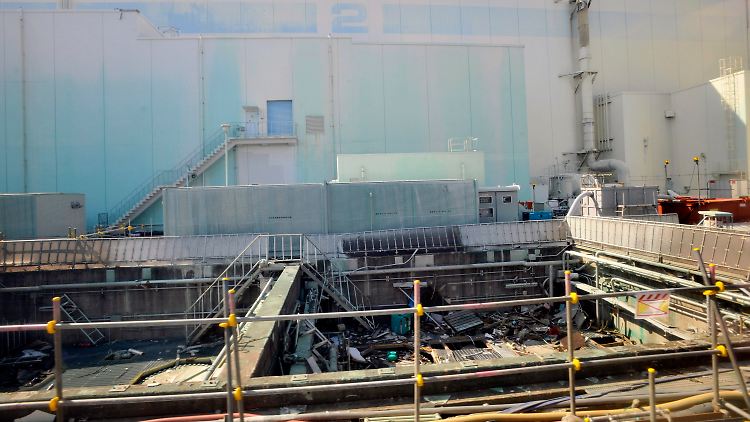 Der Reaktor 2 des zerstörten AKW Fukushima Daiichi.