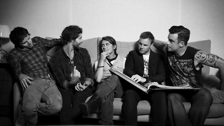 Da waren's wieder fünf: Take That.
