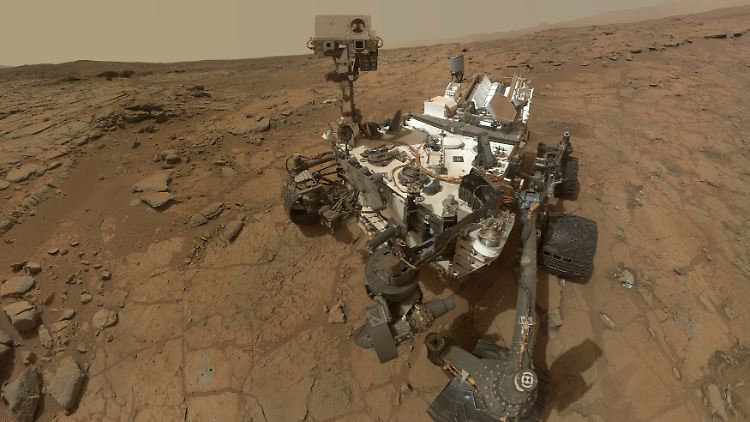 Mars-Rover Curiosity. Wie der geplante Nachfolger aussieht, ist noch ein Rätsel. Ähnlichkeiten gelten aber als sicher.