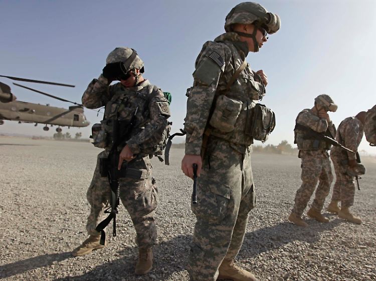 US-Truppen in Afghanistan: Nach 2014 sollten ursprünglich zumindest Ausbilder im Land bleiben.