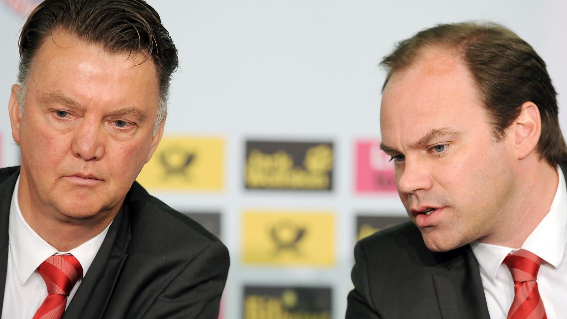 Planen Großes: Louis van Gaal und Christian Nerlinger.