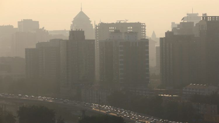 Am schlimmsten ist die Luft in chinesischen Großstädten wie Peking.