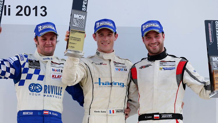 Die besten Fahrer des achten Rennens: Siedler, Estre und Lukas.