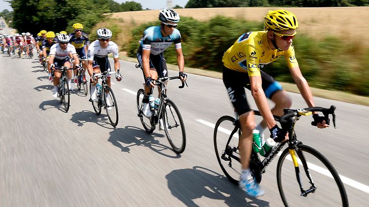 Froome holte seinen zweiten Tagessieg.
