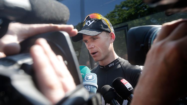 Ist verdammt schnell in Frankreich unterwegs: Christopher Froome.