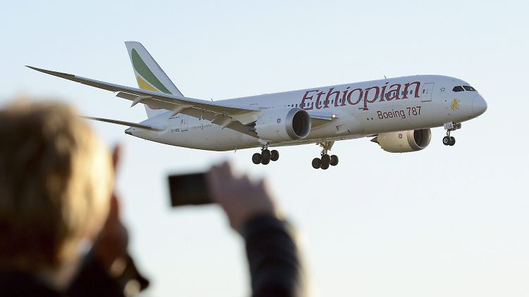 Vorzeigemaschine des US-Flugzeugbaus in den Farben der Ethiopian Airlines: Die neue Feuergefahr beunruhigt Kunden und Aktionäre.