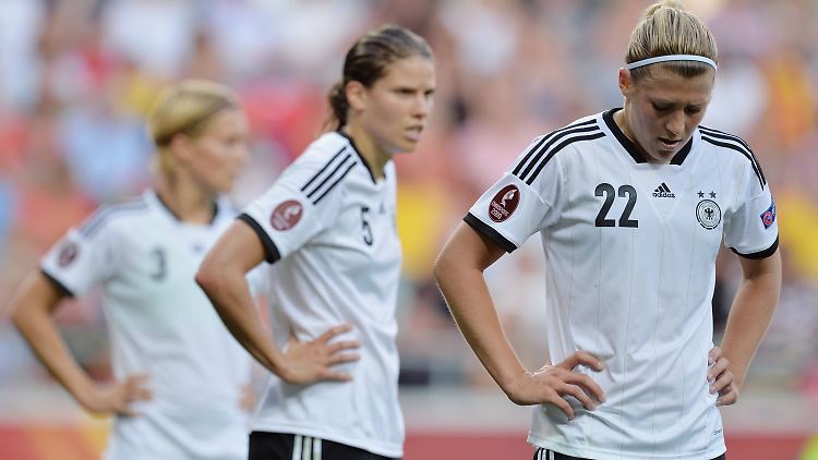 Annike Krahn (l) und Luisa Wensing konnten den Rückstand nicht mehr drehen.