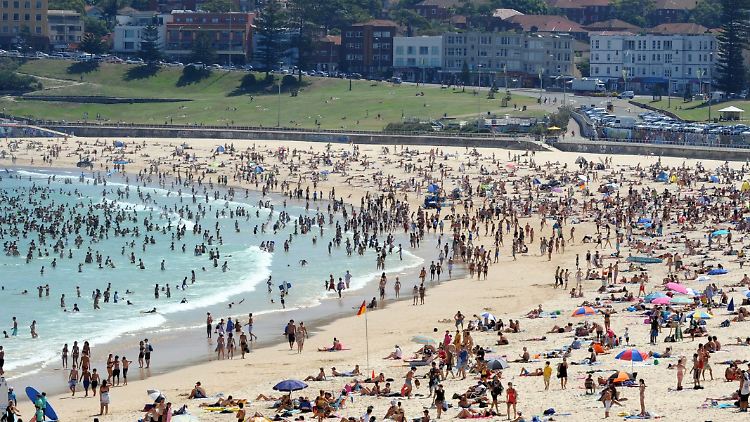 Bondi Beach - der angesagte Strand von Sydney.