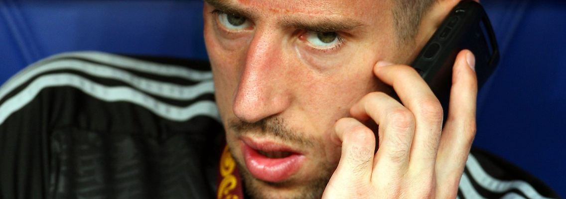 Er wusste nicht, wie alt sie ist. Sagt Franck Ribéry.