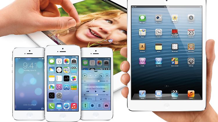 Apples iPad, iPad Mini und iPhones mit kommenden iOS 7.