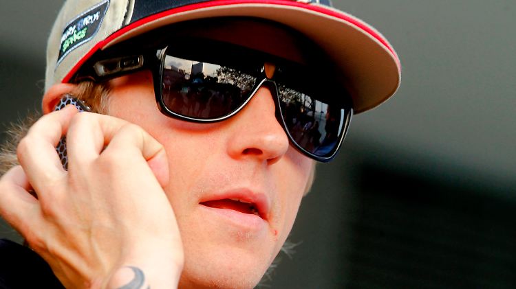 Seine Chance? Kimi Räikkönen.