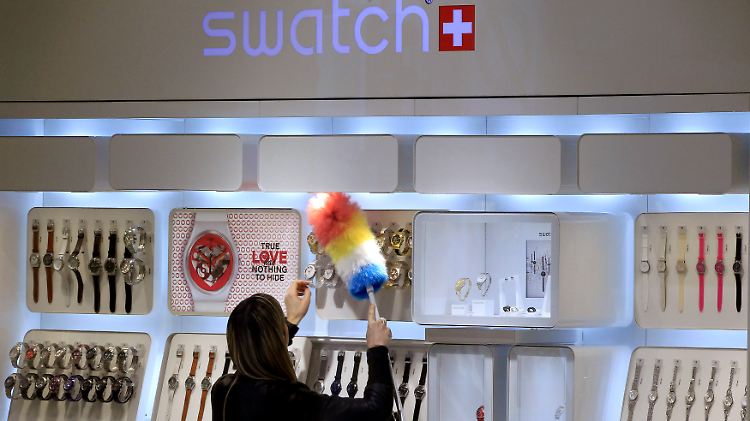 Alles so schön glänzend - Swatch will im zweiten Halbjahr durchstarten.