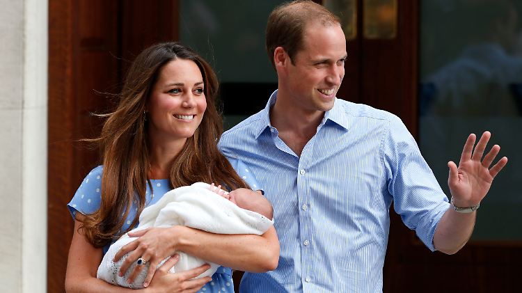 Der kleine George Alexander Louis ist die Nummer drei der britischen Thronfolge.