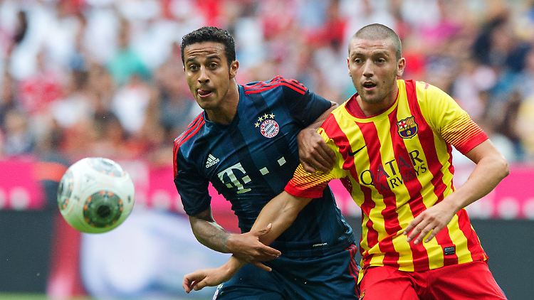 Nicht nur Pep Guardiola, sondern auch Neuzugang Thiago spielte gegen seinen Ex-Klub.