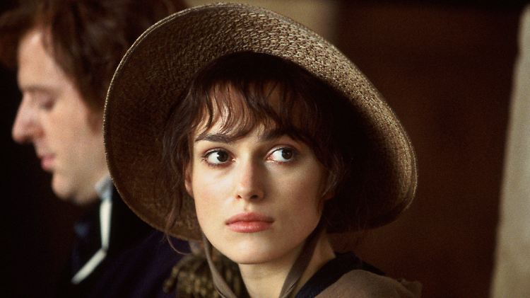 In ihrer Rolle als "Lizzie Bennet" für den Oscar nominiert: Keira Knightley in "Stolz und Vorurteil".