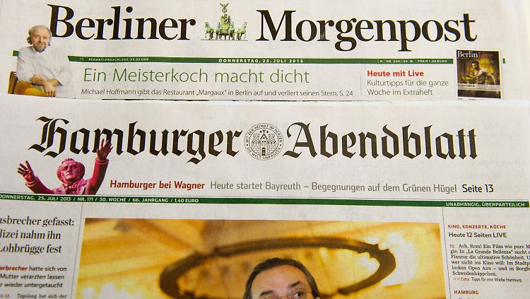 Zwei Traditionsblätter als Teil der Verhandlungsmasse: Funke will 920 Millionen Euro zahlen.