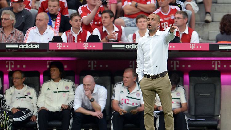 Pep Guardiola gewann mit dem FC Barcelona 14 Titel. Beim Supercup könnte nun der erste mit dem FC Bayern folgen.