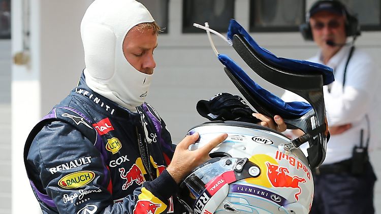 Nur Zweiter im Qualifying: Sebastian Vettel ärgerte sich in Budapest.