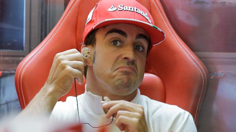 "Da ist klar, dass wir in Rückstand geraten sind": Fernando Alonso.
