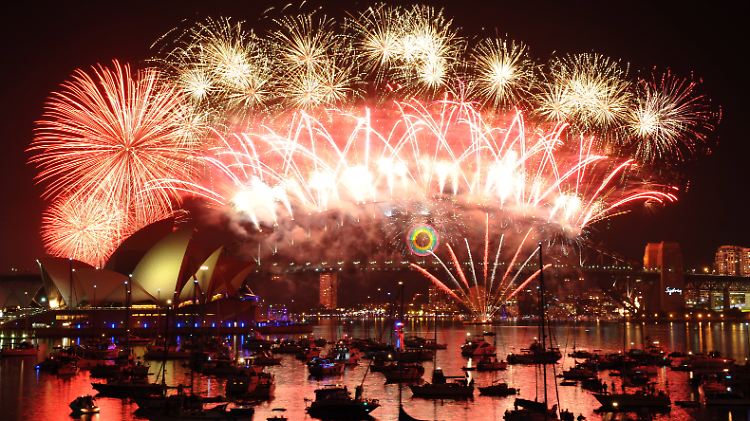 Ein Bild erschafft ein Image: Feuerwerk in Sydney ist untrennbar mit der Harbour Bridge verbunden.