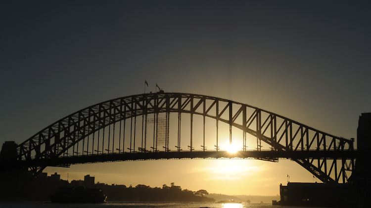 Ein Bogen, der den Australiern die Welt bedeutet: die Harbour Bridge in Sydney.
