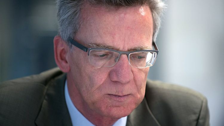 Für Thomas de Maizière wird es vermutlich ein unangenehmer Arbeitstag.