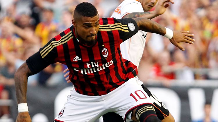 Beim AC Milan trägt Kevin-Prince Boateng die Nummer 10.