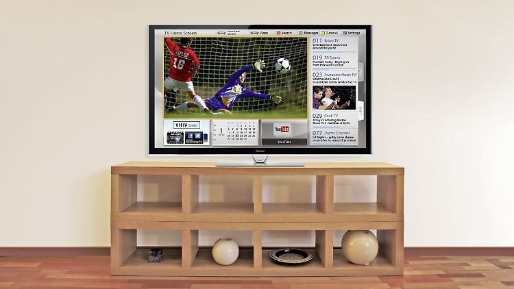 Fernsehen, was man will, wann immer man will - Smart TVs bieten reichlich Spielraum.