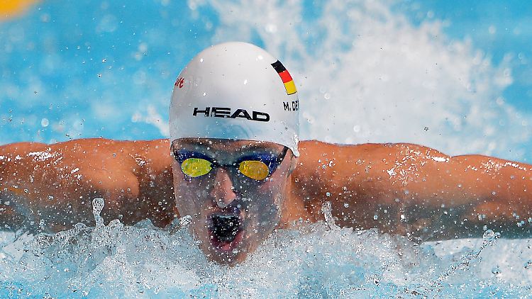 Steffen Deibler gilt über 100 Meter Schmetterling zu den Favoriten auf WM-Gold. Er würde eine lange deutsche Durststrecke beenden.