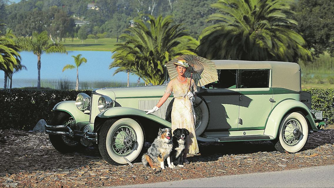... In den Zwanzigern und Dreißigern sorgten helle Farben erstmals für Aufsehen.