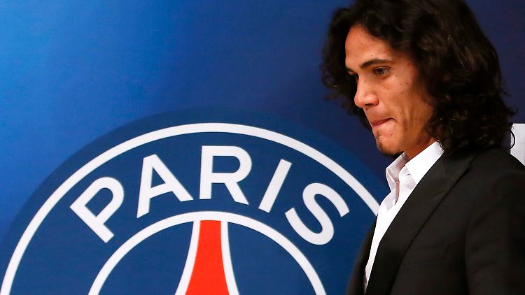 Edinson Cavani ließ sich Meister Paris St. Germain 64 Millionen Euro kosten. Damit ist er der teuerste Spieler in Frankreichs Ligue 1.