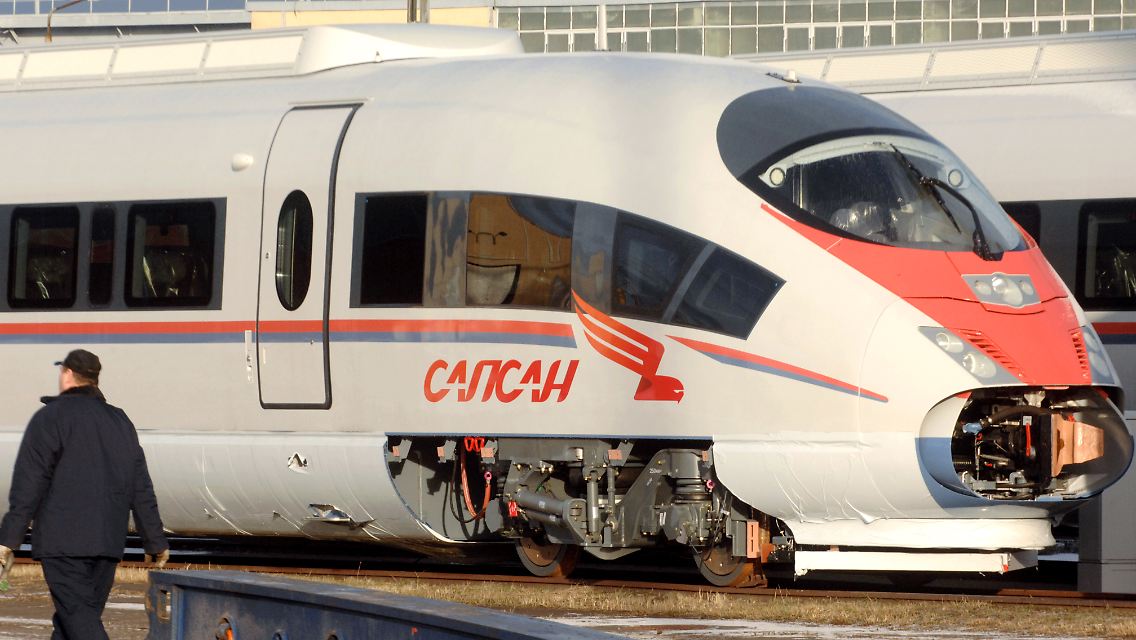 Nach Russland verkaufte Siemens bereits Hochgeschwindigkeitszüge.