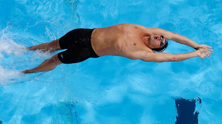 Auf seiner Paradestrecken 200 Meter Lagen war Ryan Lochte nicht zu schlagen.