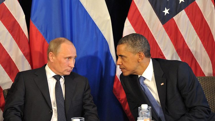Wladimir Putin und Barack Obama sind momentan nicht gut aufeinander zu sprechen.