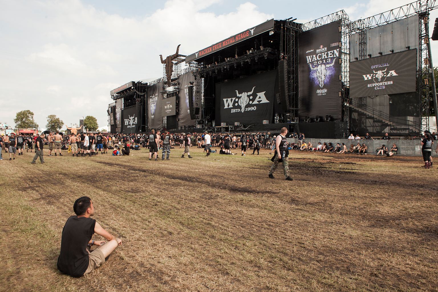 Eine Bilderserie über das größte Metal-Festival der Welt? Sie wissen schon, was jetzt auf sie zukommt: