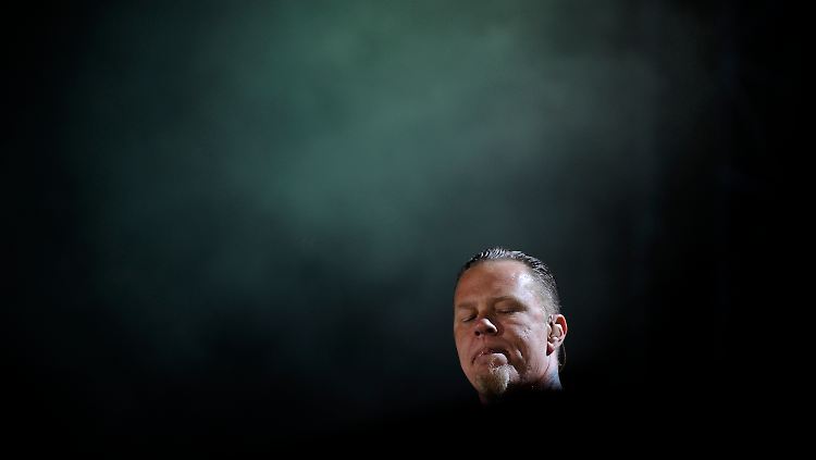 Alkohol begleitete Hetfields Aufstieg.