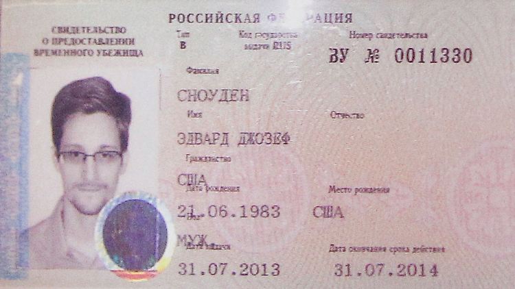 Am 1. August nahm Russland Snowden auf.