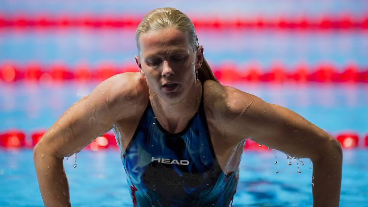 2008 wurde Britta Steffen noch Olympiasiegerin, doch in Barcelona enttäuschte sie wie alle Beckenschwimmer.
