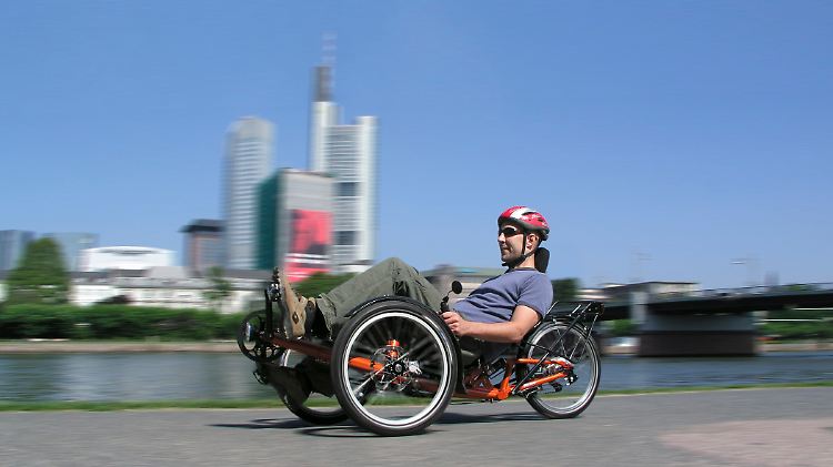 Sie schnell und bequem: Liegeräder führen dennoch ein Dasein am Rande.