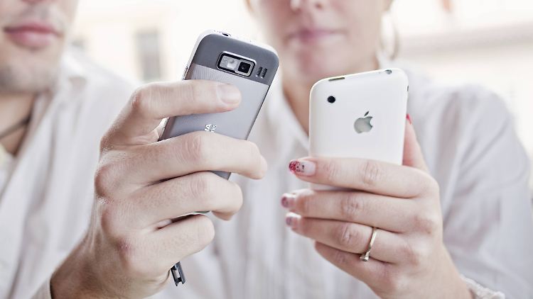 Smartphones stellen mitlerweile 62 Prozent aller mobilen Geräte in Deutschland.