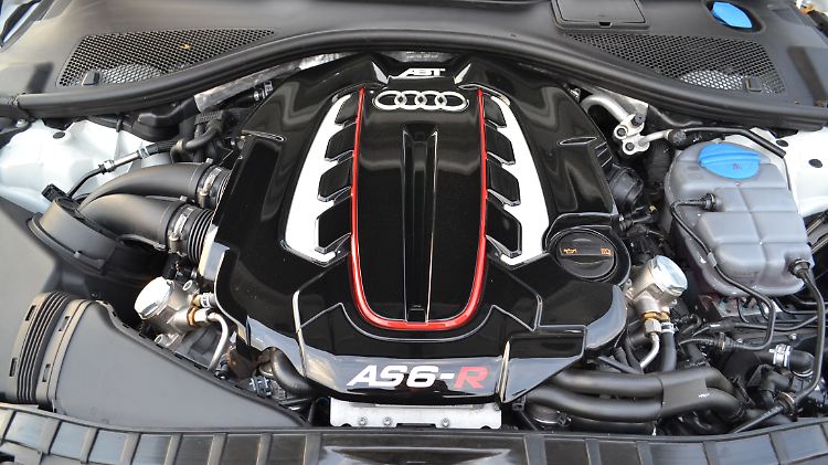 Der 4.0-Liter V8 leistet nach der Kur in Kempten nicht mehr 420 PS sondern 600 PS.